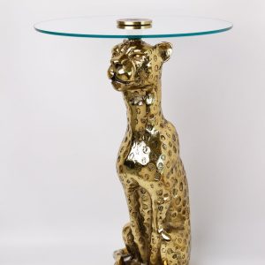 Panther Metal Casted Side Table